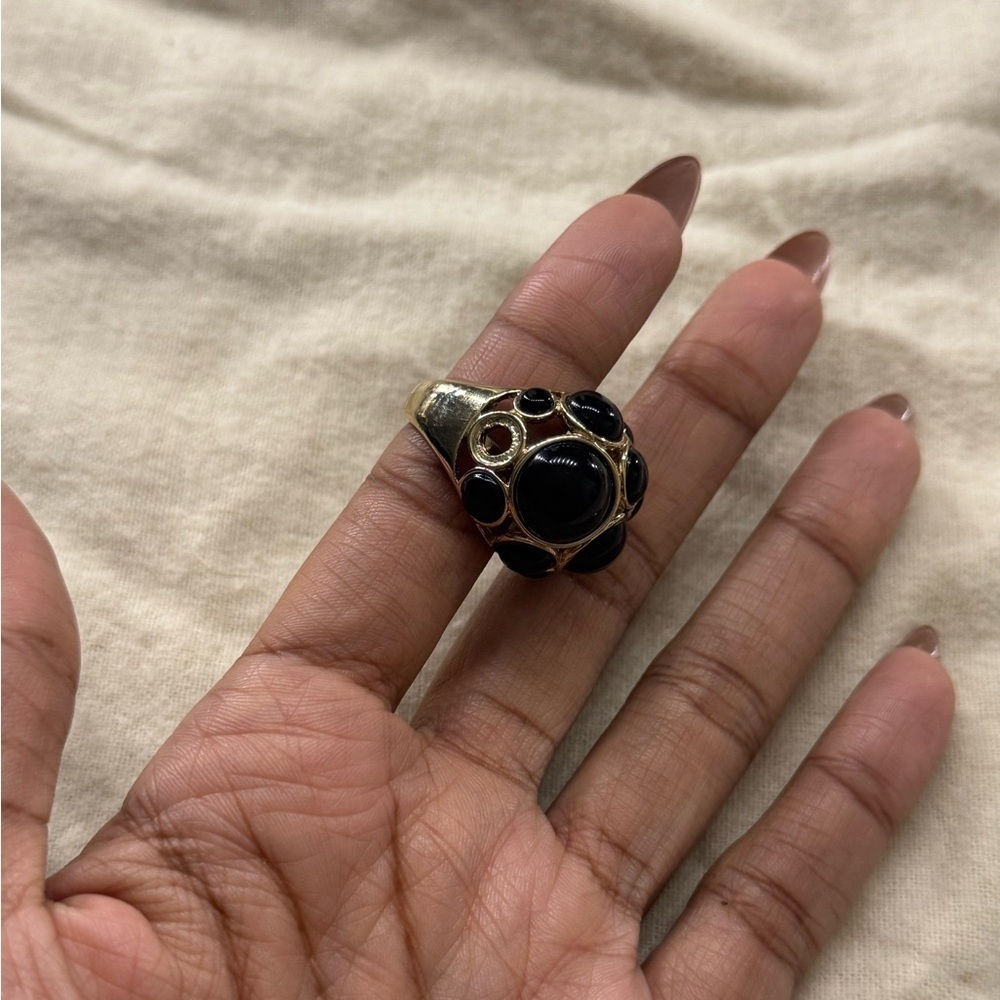 Black onyx ring - Picture 3 of 5